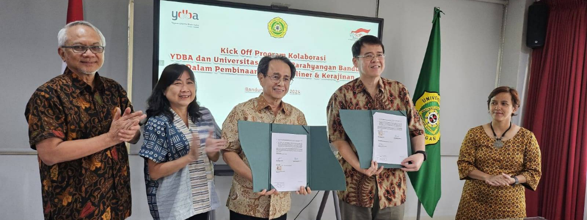 YDBA与Parahyangan大学合作 签署协议辅助中小微企业发展